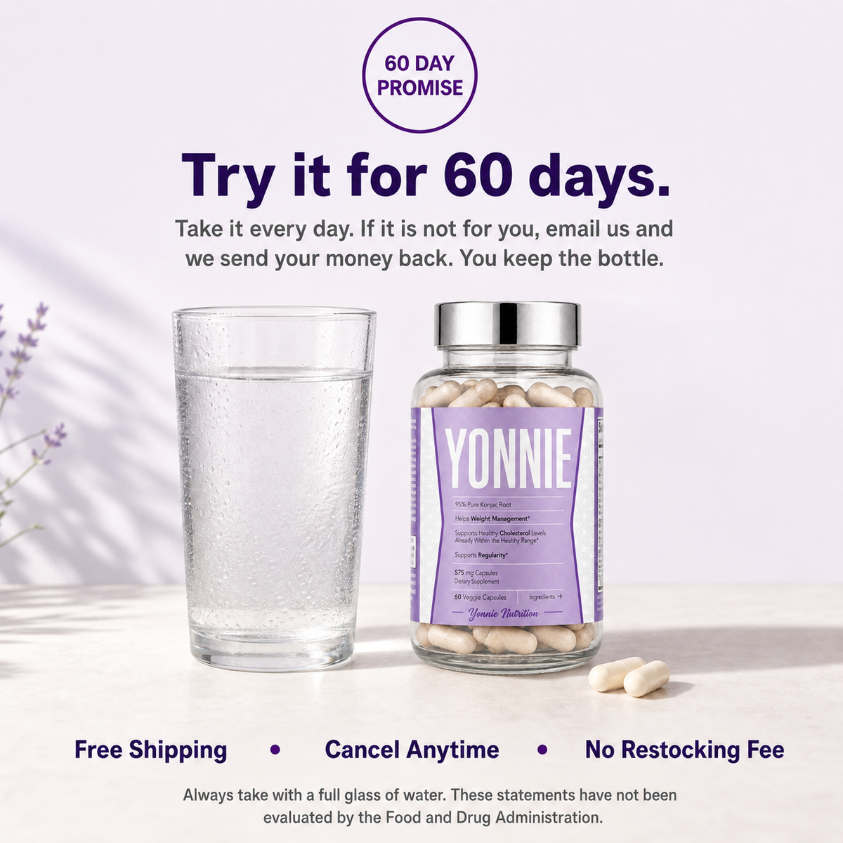 Yonnie Nutrition 95% Pure Konjac Root